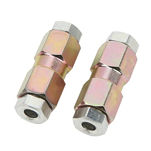 Bremsschlauch Schneller Stecker - 2pcs Bremsrohranschlüsse 10 Mm/0,39 Zoll Inline -Männlichkeit und Weiblicher Nuss für 3/16 -Zoll -Ölrohr von Tomvorks