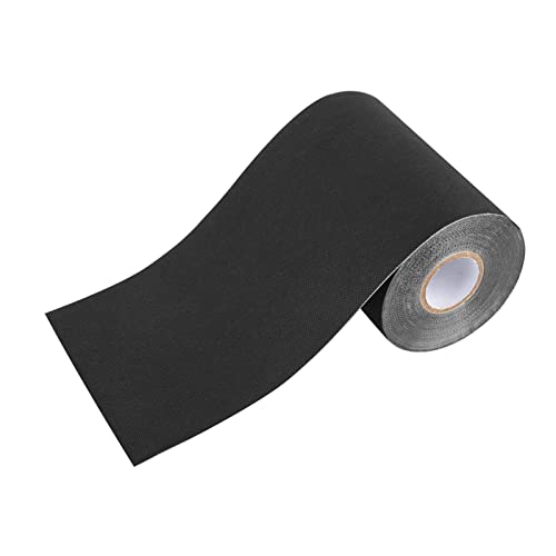 Tomvorks 150 Mm X 10 M Verbindungsband für Kunstrasen – Selbstklebendes Rasennahtband, Ideal für Rasen Im Freien (Schwarz) von Tomvorks