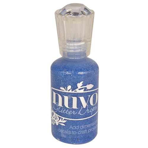 Nuvo Glitter Drops 1.1oz-Velvet Evening von Tonic Studios