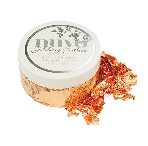 Nuvo by Tonic Studios Nuvo Metallflocken – Sunkissed Copper (200 ml), Powder, 9x9x5 cm von Tonic Studios