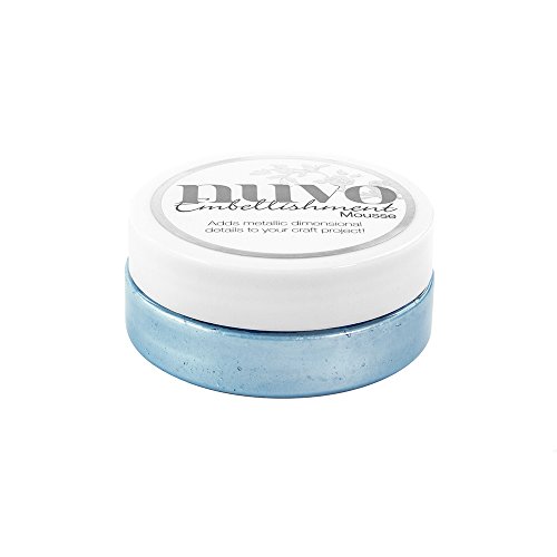 Nuvo von Tonic Studios Embellishment Mousse, Cornflower Blue, 62,5 g von Tonic Studios