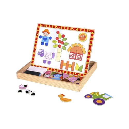 Andreu Toys TKF014 Farm Spiele, Mehrfarbig, 30 x 23 x 21.5 cm von Tooky Toy