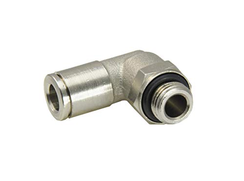 IQS Winkel - L - Steckverschraubung G 1/8" - 6 mm, Messing vernickelt Standard von ToolNerds