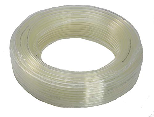 Pneumatik Polyethylen - Schlauch 10 x 8 mm Farbe: natur 100 mtr. Rolle von ToolNerds