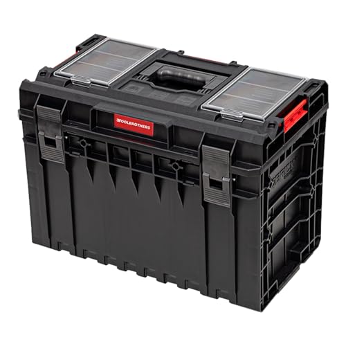 Toolbrothers RHINO XXL Werkzeugkoffer ECO Comfort+ Höhe XL 585 x 385 x 420 mm 52 l stapelbar IP66 von Toolbrothers