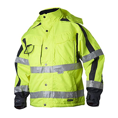 Top Swede 5317-12-09 Modell 5317 Winter Jacke, Gelb/Marine, Größe XXXL von Top Swede