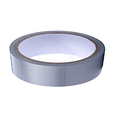 Gewebeklebeband, 10 m lang, 2 cm breit, Gaffer-Klebeband, wasserdicht, Mehrzweck-Klebeband für Reparaturen (2 Stück, grau) von TopHomer