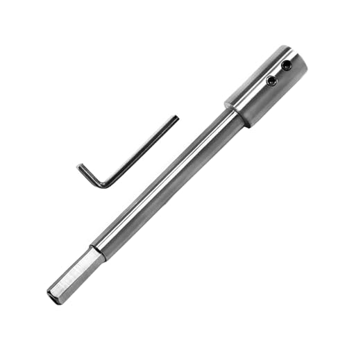 TopHomer Magnetische Schlagbohrerhalter 7,1 mm, 3/8 Zoll Profi-Bohrer-Verlängerungsset für Heimwerker und Reparaturarbeiten im Haushalt (Blende 7,1 mm Länge 300 mm) von TopHomer