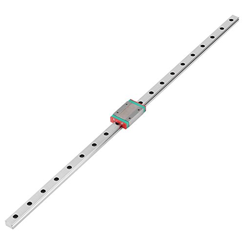 Linearschiene, Linearschienen und Gleitblock, 250 Mm, 300 Mm, 400 Mm, 500 Mm, 550 Mm Miniatur-Lineargleitschienenführungsblock (500mm) von Topiky