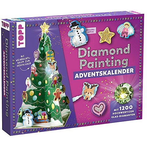 Adventskalender "Diamond Painting" von Topp