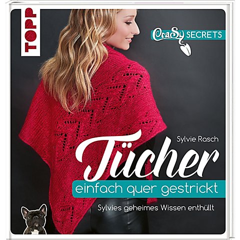 Buch "CraSy Secrets – Tücher einfach quer gestrickt" von Topp