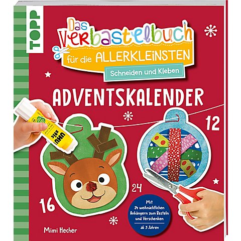 Buch "Das Verbastelbuch für die Allerkleinsten - Adventskalender" von Topp