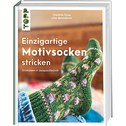 Buch "Einzigartige Motivsocken stricken" von Topp