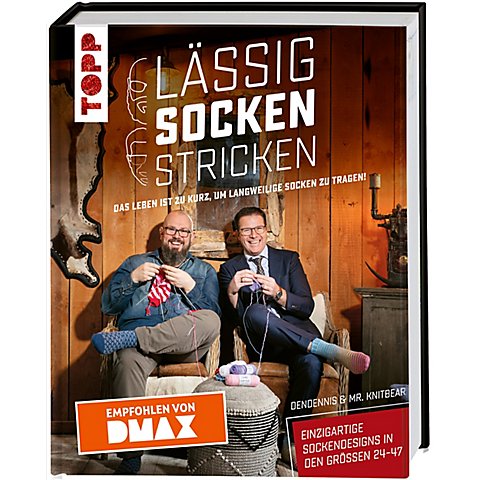 Buch "Lässig Socken stricken" von Topp