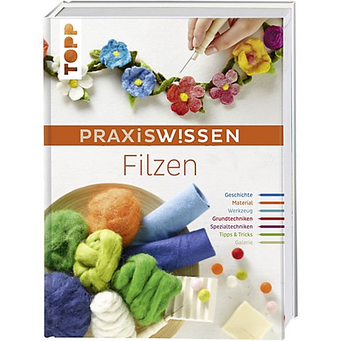 Buch "Praxiswissen Filzen" von Topp