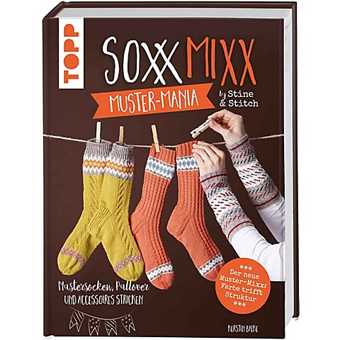 Buch "SoxxMixx – Muster-Mania by Stine & Stitch" von Topp