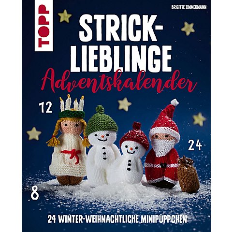 Buch "Strick-Lieblinge Adventskalender" von Topp