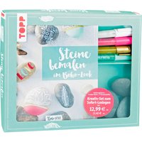 Kreativ-Set "Steine bemalen im Boho-Look" von Topp