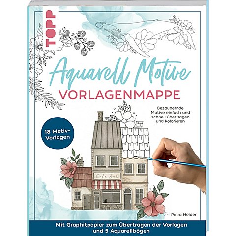 Vorlagenmappe "Aquarell Motive" von Topp