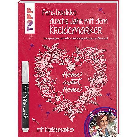 Vorlagenmappe "Fensterdeko mit dem Kreidemarker - Durchs Jahr" von Topp