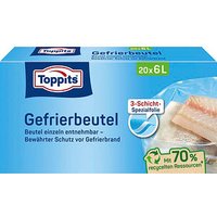 20 Toppits Gefrierbeutel 6,0 l von Toppits