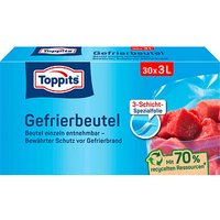 30 Toppits Gefrierbeutel 3,0 l von Toppits