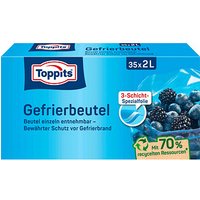 35 Toppits Gefrierbeutel 2,0 l von Toppits