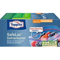 36 Toppits Gefrierbeutel SafeLoc 1,0 l von Toppits