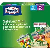 40 Toppits Gefrierbeutel SafeLoc Mini von Toppits