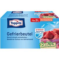 75 Toppits Gefrierbeutel 3,0 l von Toppits