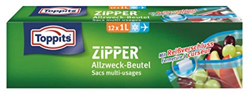 Toppits - Zipper Allzweck-Beutel 1 Liter von Toppits