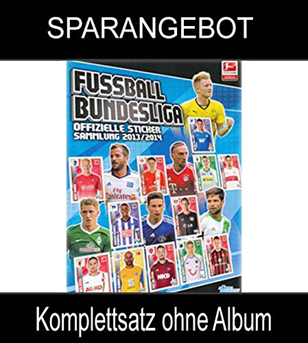 Topps Bundesliga 2013/14 Sticker - Komplettsatz (Ohne Album) von Topps