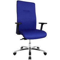 Topstar XXL Bürostuhl Big Star 20, BT290T W56 Stoff blau, Gestell alu von Topstar