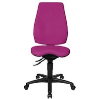 Topstar Bürostuhl Body Balance 450, BAK450T33 Stoff lila, Gestell schwarz von Topstar