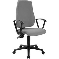 Topstar Bürostuhl MAXX 500, M500RG23 Stoff grau, Gestell schwarz von Topstar