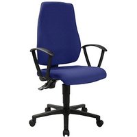 Topstar Bürostuhl MAXX 500, M500RG26 Stoff blau, Gestell schwarz von Topstar