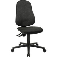 Topstar Bürostuhl Point 60, 8160G22 Stoff anthrazit, Gestell schwarz von Topstar