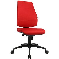 Topstar Bürostuhl Syncro Soft, SN300 T31 Stoff rot, Gestell schwarz von Topstar