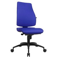 Topstar Bürostuhl Syncro Soft, SN300 T38 Stoff blau, Gestell schwarz von Topstar