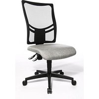 Topstar Bürostuhl Net Point 10, NX200 G23 Stoff grau, Gestell schwarz von Topstar