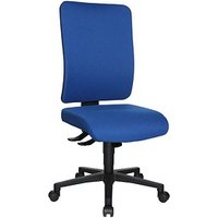 Topstar Bürostuhl Open X (P), OX4000 T26 Stoff blau, Gestell schwarz von Topstar