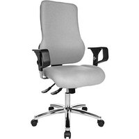 Topstar Bürostuhl Sitness 55, SD69X L53 Stoff grau, Gestell chrom von Topstar