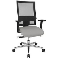 Topstar Bürostuhl Sitness 60, PS69BH W53 Stoff grau, Gestell alu von Topstar