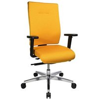 Topstar Bürostuhl Sitness 70, PS79BH W59 Stoff gelb, Gestell alu von Topstar