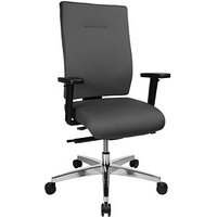 Topstar Bürostuhl Sitness 70, PS79BH W52 Stoff anthrazit, Gestell alu von Topstar