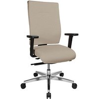 Topstar Bürostuhl Sitness 70, PS79BH W53 Stoff beige, Gestell alu von Topstar