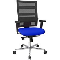 Topstar Bürostuhl Sitness X-Pander Plus, SI959WGT380 Stoff blau, Gestell alu von Topstar