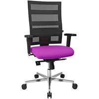 Topstar Bürostuhl Sitness X-Pander Plus, SI959WGT330 Stoff lila, Gestell alu von Topstar