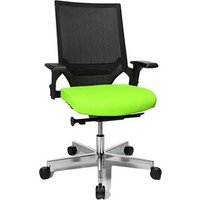 Topstar Bürostuhl T300, TA309A T350 Stoff grün, Gestell alu von Topstar