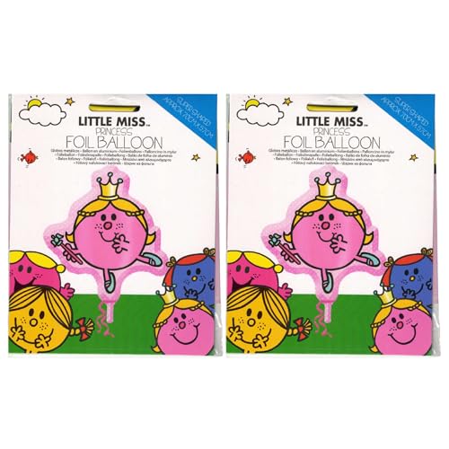 Mr Men Folienballon Doppelpackungen – Little Miss Princess Super-Form von Toptoys2u Bargain Bundles